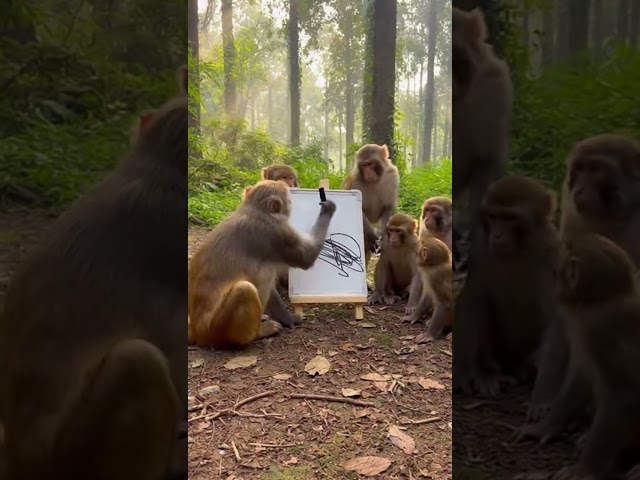 This Meeting Solved Absolutely Nothing #Shorts #Animals #Monkey #OfficeLife #Meeting #Relatable