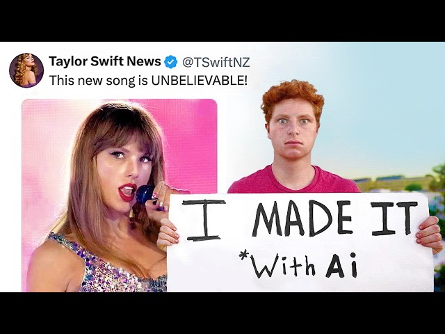 I Tricked the Internet with an Ai Taylor Swift Song