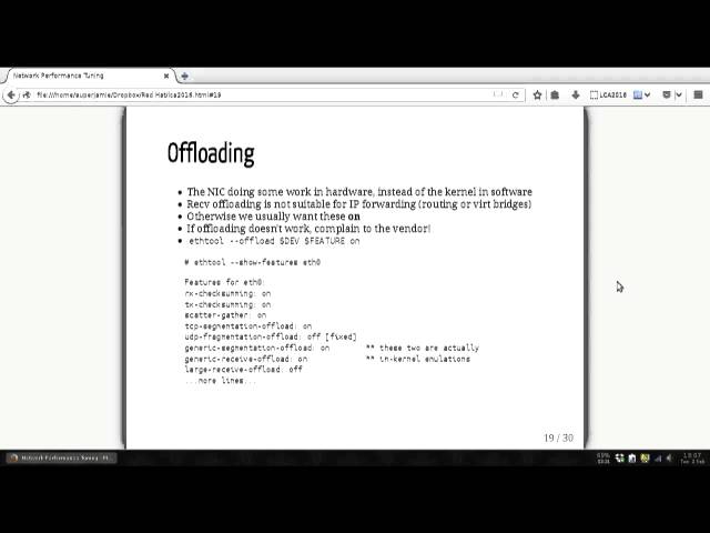 Network Performance Tuning