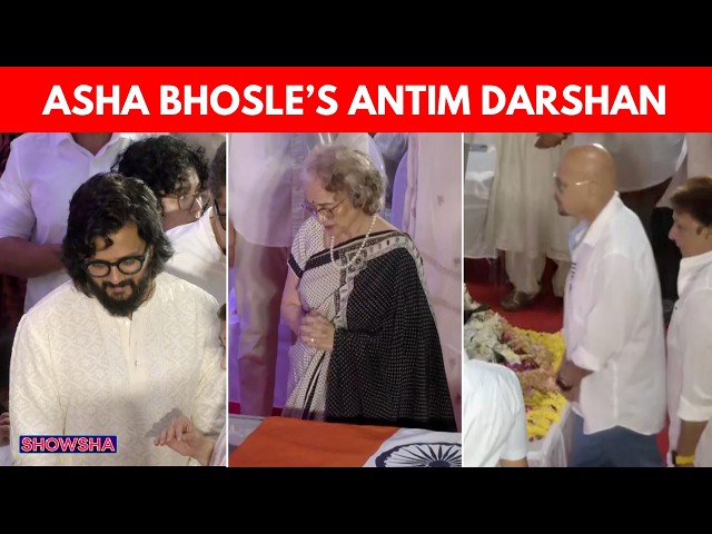 Asha Bhosle Funeral: Rakesh Roshan, Asha Parekh, Riteish Deshmukh Pay Final Respects To The Singer