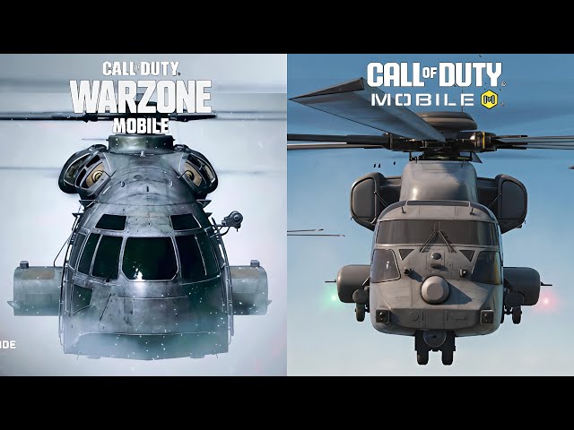 Call of Duty Mobile VS. Warzone Mobile Rebirth Island Comparison