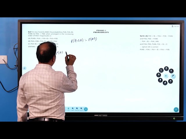 Analyzing Probabilities for Event Combinations: Increasing Order Insights | Class12 Math |R S Sharma