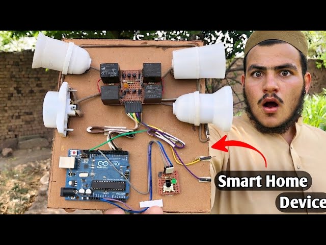 I Built My Own Smart Home System from Scratch! (No Modules, 220V Automation)