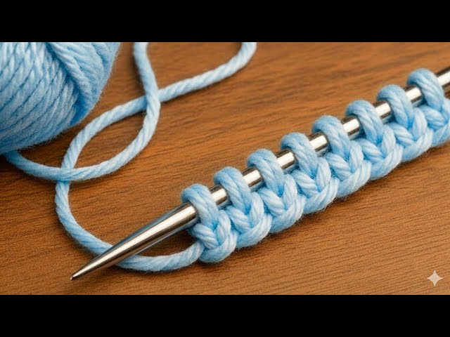 WOW! 🧶🩷 This Knitting Pattern is So Addictive 😱 Watch Till the End!