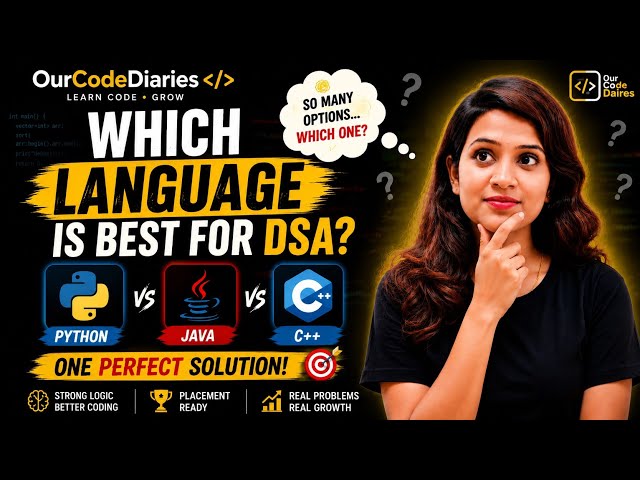 Python vs Java vs C++ vs JavaScript | Best Programming Language for DSA in 2026?