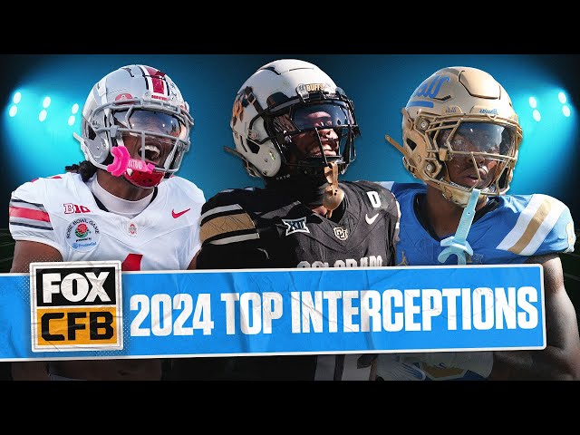 Top 10 Interceptions of 2024 College Football Season on FOX