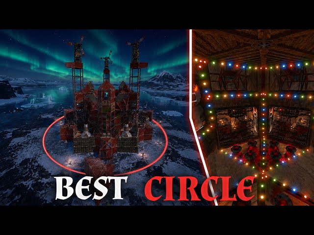 The Dinamo - The Best Small Group Circle Base Design / Cosy OpenCore / High Raid Cost - Rust base !