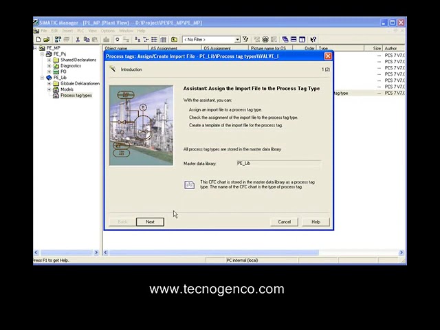 Siemens PCS7 Demo System   05 11   Bulk Engineering Import Export Assistant