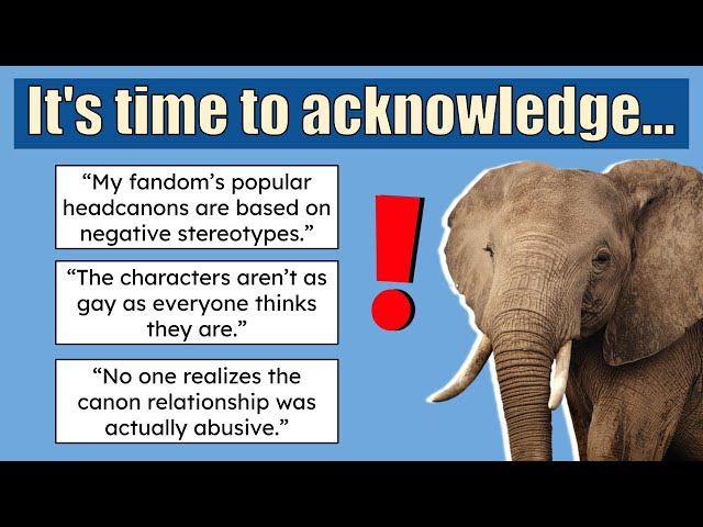 What Issue Does Your Fandom NEVER Address?