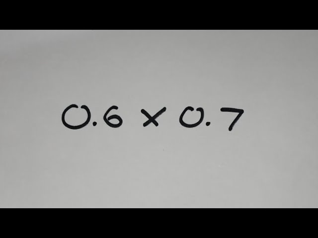 Multiplying decimals by decimals | GCSE Maths