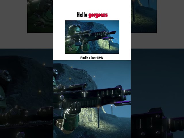 AH Finally Added a laser DMR - Helldivers 2