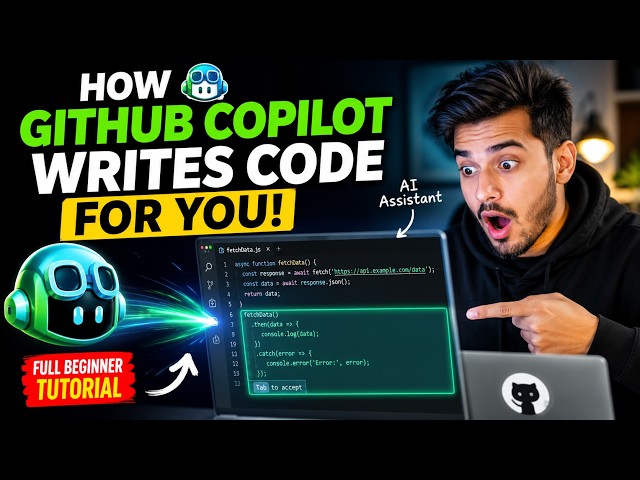 GitHub Copilot Explained for Beginners 2026: Complete AI Coding Assistant Guide 🚀