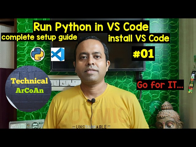 How to Run Python Code in VS Code | Complete VS Code Setup for Python Beginners  #vscode #python
