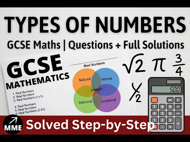 STOP Confusing Number Types! Master Them in 10 Minutes (GCSE/IGCSE) and Lower Cambridge Mathematics