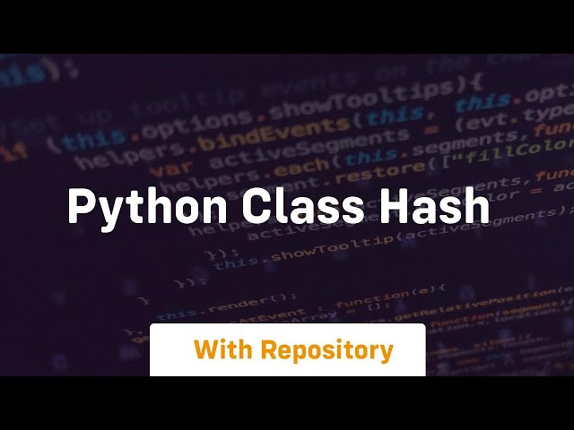 python class hash