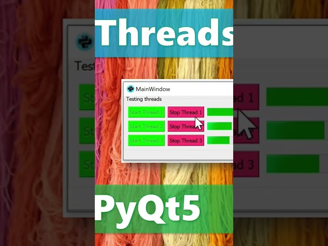 Working with PyQt5 threads