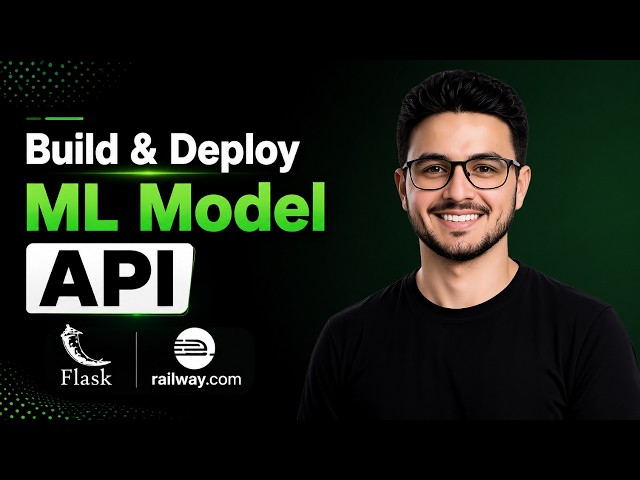 Build & Deploy a Machine Learning Model API with Flask & Railway (FREE) | MLOps Bootcamp #3