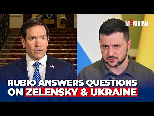 'I Spoke To Him Today': Rubio Addresses Zelenskyy’s Concerns Over US Support For Ukraine