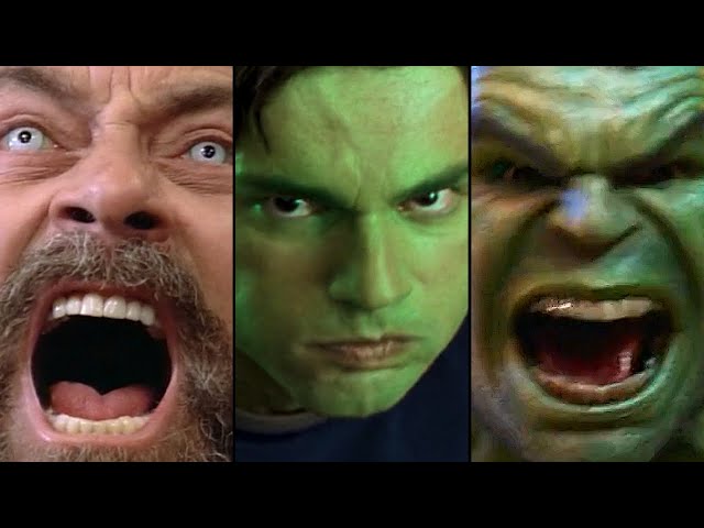 Evolution of HULK transformation | 1977-2019