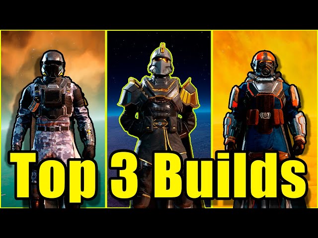 The 3 BEST BUILDS for ANY FACTION in Helldivers 2!