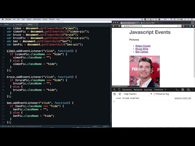 Javascript Events Tutorial   How Web Developers Respond to User Input