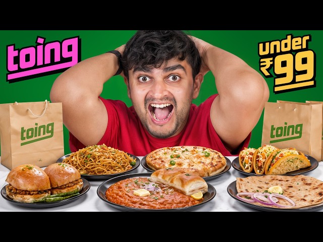 Trying Viral 99 Menu on Toing Delivery