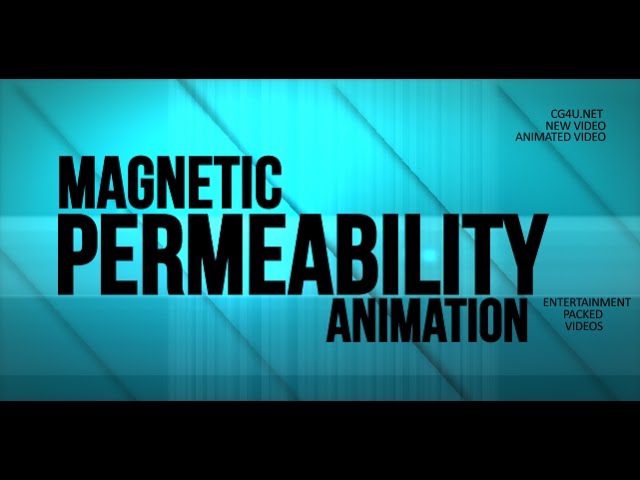 Magnetic permeability Animation
