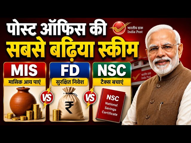 MIS vs FD vs NSC | Best Post Office Scheme 2026 | Complete Comparison | Post Office Best Plan
