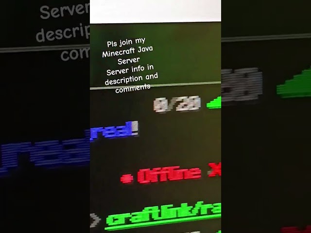 Join My MC Java Server! #minecraft #shorts #short #fyp