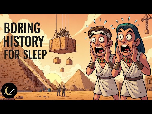 How Were the Pyramids Actually Built? (not what you think) | Boring History For Sleep