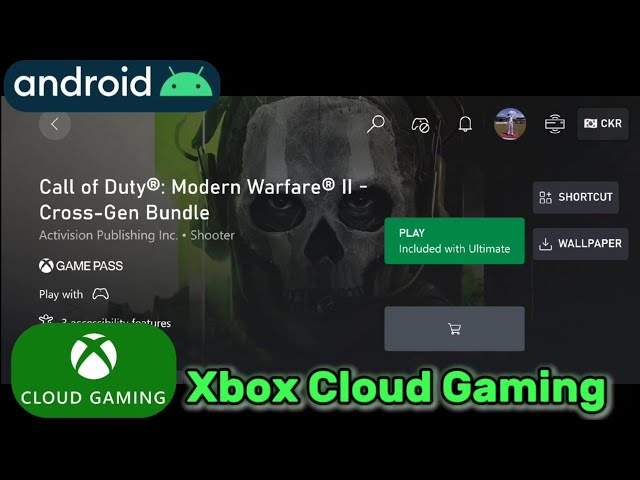 CALL OF DUTY MODERN WARFARE 2 ANDROID GAMEPLAY | XBOX CLOUD GAMING ANDROID