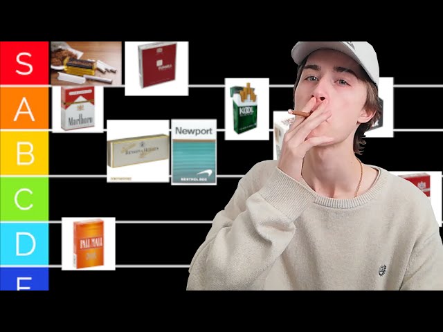 CIGARETTE BRAND TIER LIST