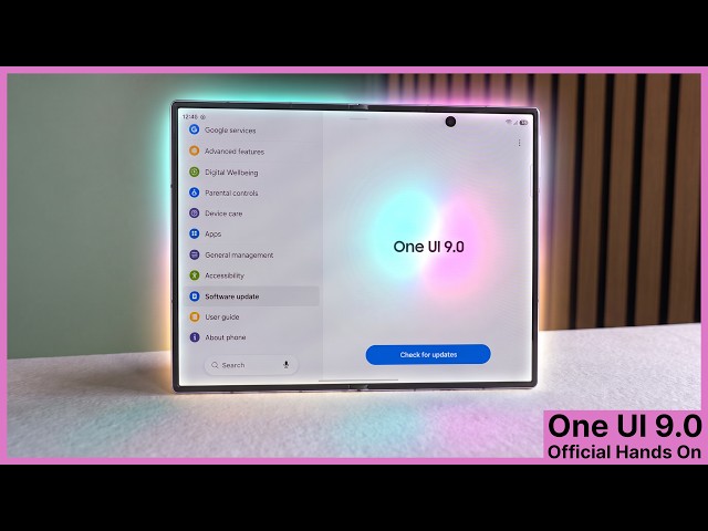 OFFICIAL One UI 9 Hands On!
