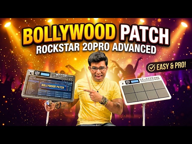 Bollywood Drum Patch Banaye | Rockstar Pad 20pro Advanced