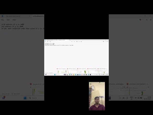 Ep 2 On C-Language Topic : Pointers