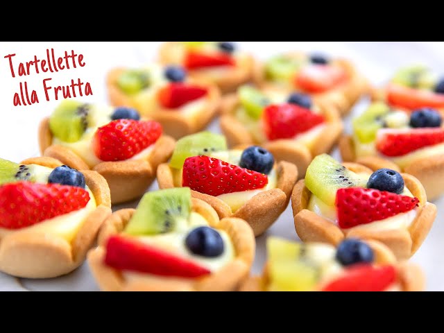 TARTAS PEQUEÑAS DE FRUTAS Idea de buffet - Receta fácil de Benedetta