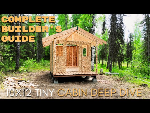 How To Build A Tiny Cabin + How Much It COSTS