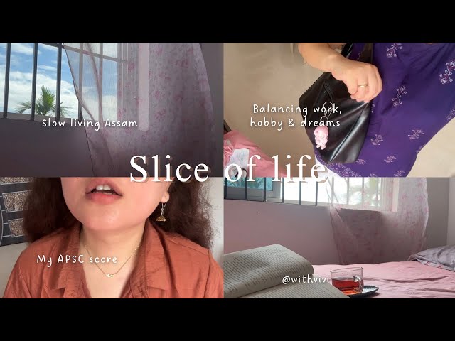 vlog: APSC prelims experience| Book haul| Work life balance