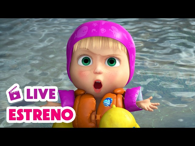 🔴 LIVE 💥 Masha y el Oso 2026: Estreno 💥 Incomodidad en la playa ☀️🌴