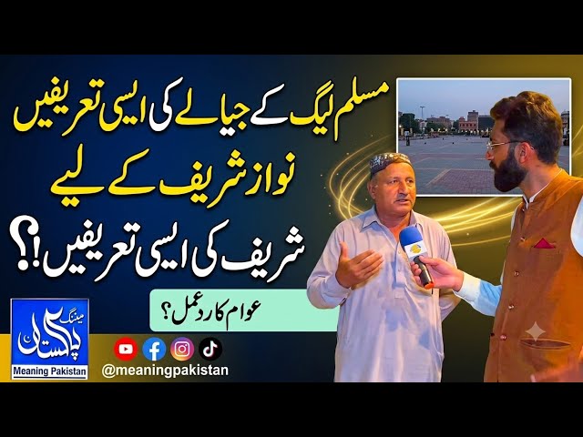 Interview with a PML-N supporter: Imran Khan damaged and sold out the country/#meaning.pk