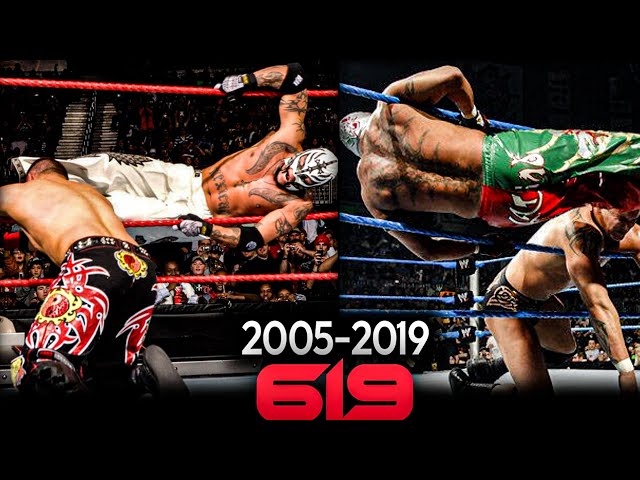 Rey Mysterio’s Fastest and Hardest 619s (2005–2019)