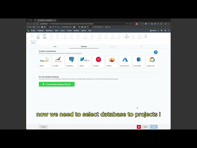 Scriptcase Basics #2 — Creating Your First Pr