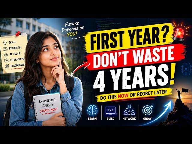 Engineering First Year Students Must Watch This Before It's Too Late!