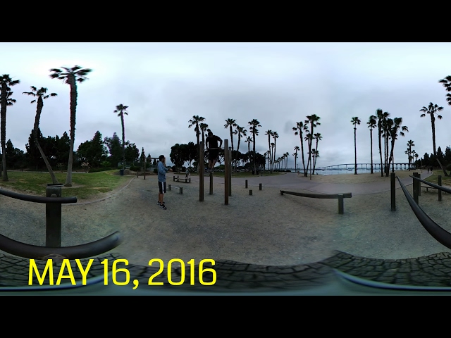 Muscle Ups - Testing the LG 360 Camera (360 Video)