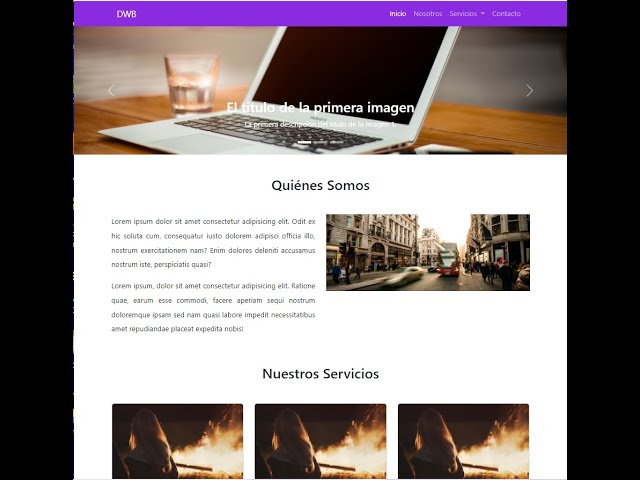 Bootstrap 5 diseño de página web desde cero en español | Bootstrap dummies