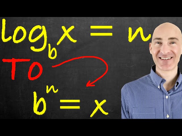 Rewriting Logs in Exponential Form