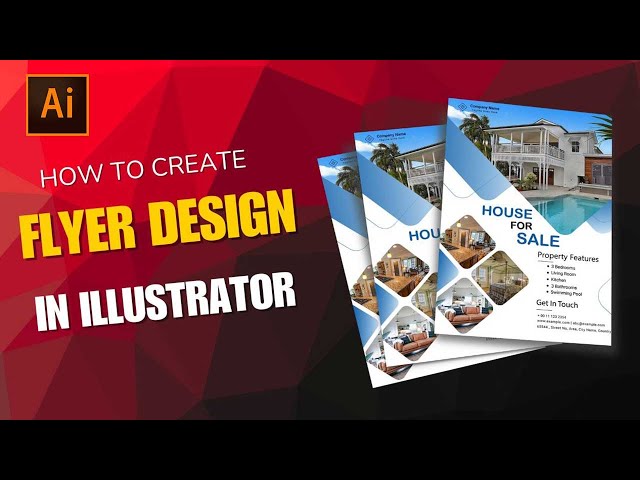 How to Design a Professional Flyer in Adobe Illustrator | Step by Step Tutorial | Quick Fixup