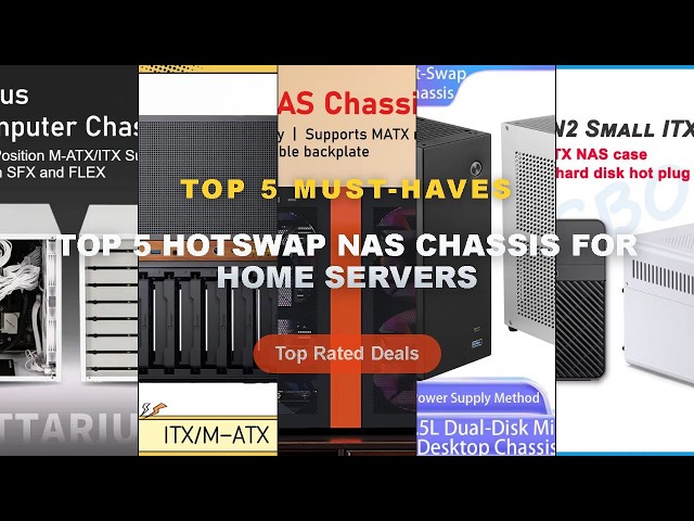 Don't Buy Top 5 Hotswap NAS Chassis For Home Servers Before Watching This! - JONSBO N2 NAS Mini Case