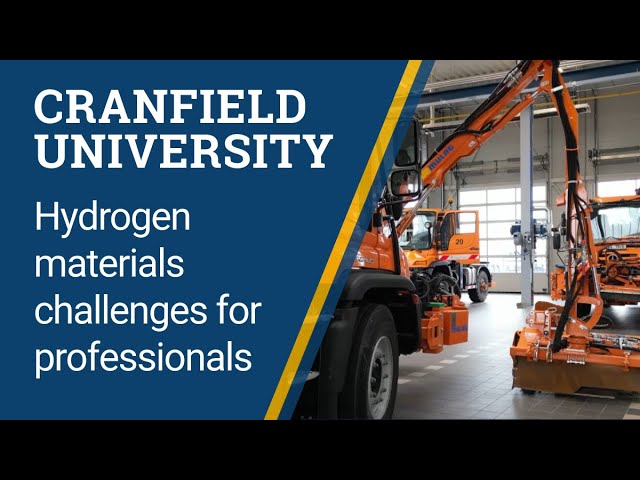 Hydrogen materials challenges for professionals with scientific and engineering backgrounds