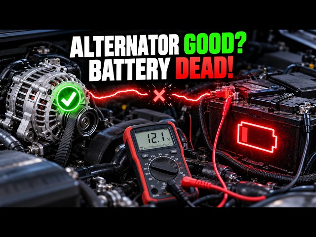 Alternator Is Good but Battery Not Charging? 9 Causes & Tests